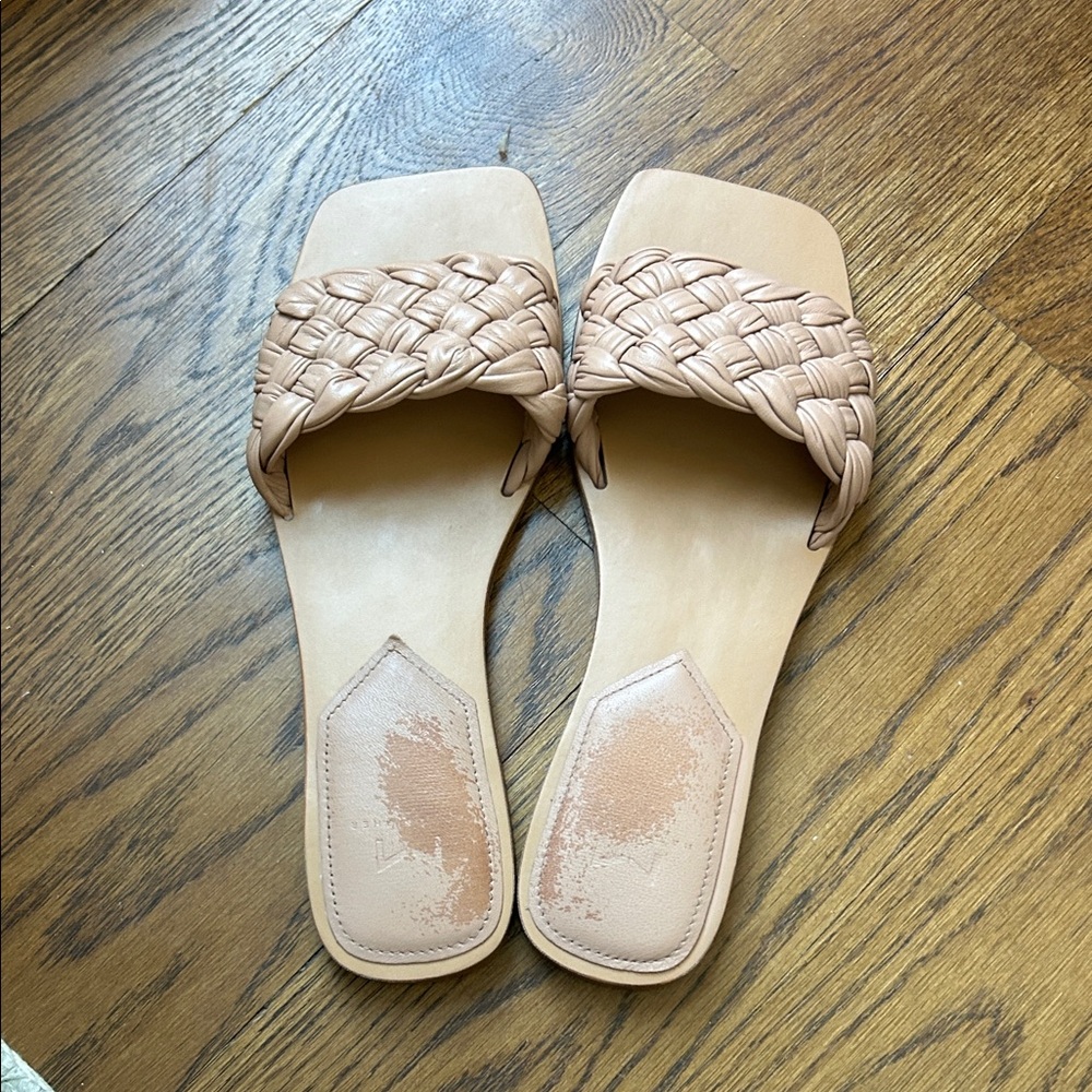 Marc fisher Braided Tan Women's Sandals